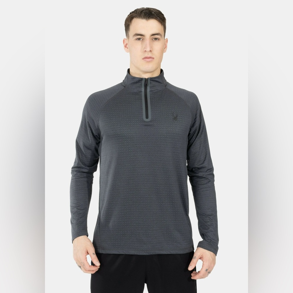 Spyder Quarter Zip Mock Neck Fleece Men's Pullover